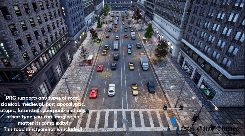 Procedural Road Generator UE5.4