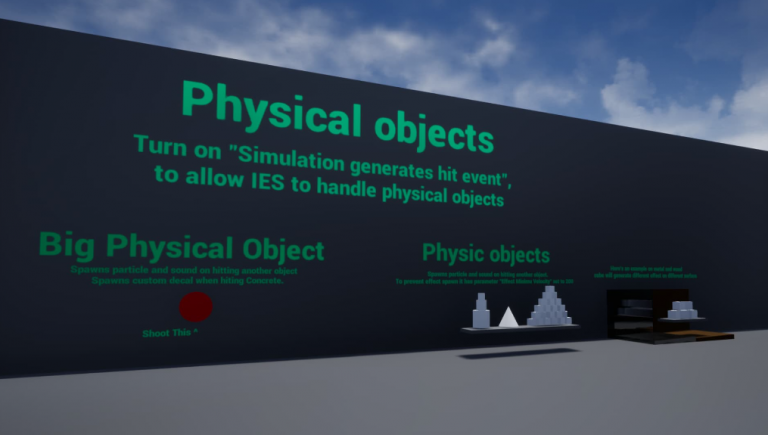 IES - Impact Effect System UE 4.26