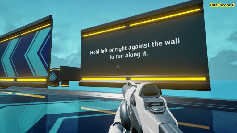First Person Wall Run