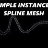Simple Instanced Spline Mesh v1.0 UE5.3