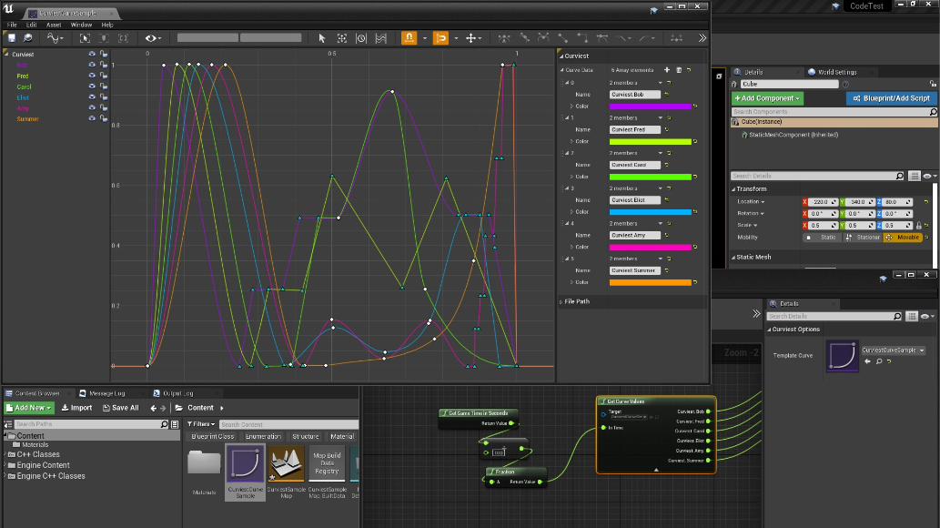 The Curviest Curve UE 4.27
