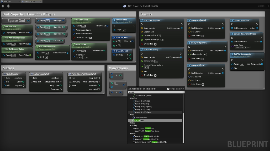 Sparse Grid Plugin UE 4.25+4.26+4.27 - Ảnh 2