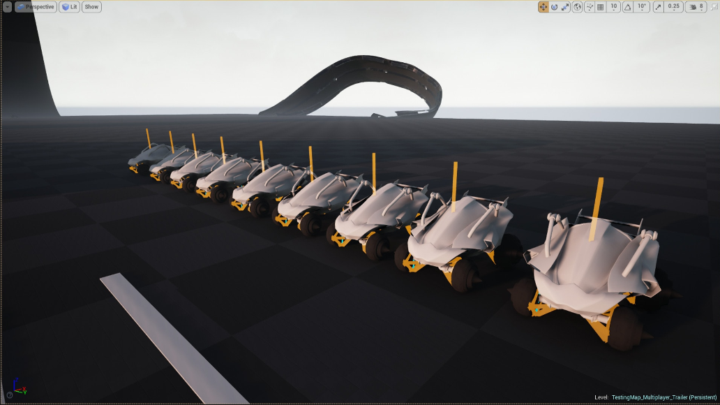 Blue Man Vehicle Physics UE 4.26