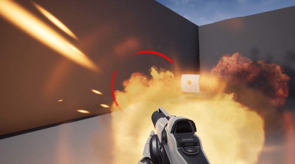 Circle Damage Indicator Component