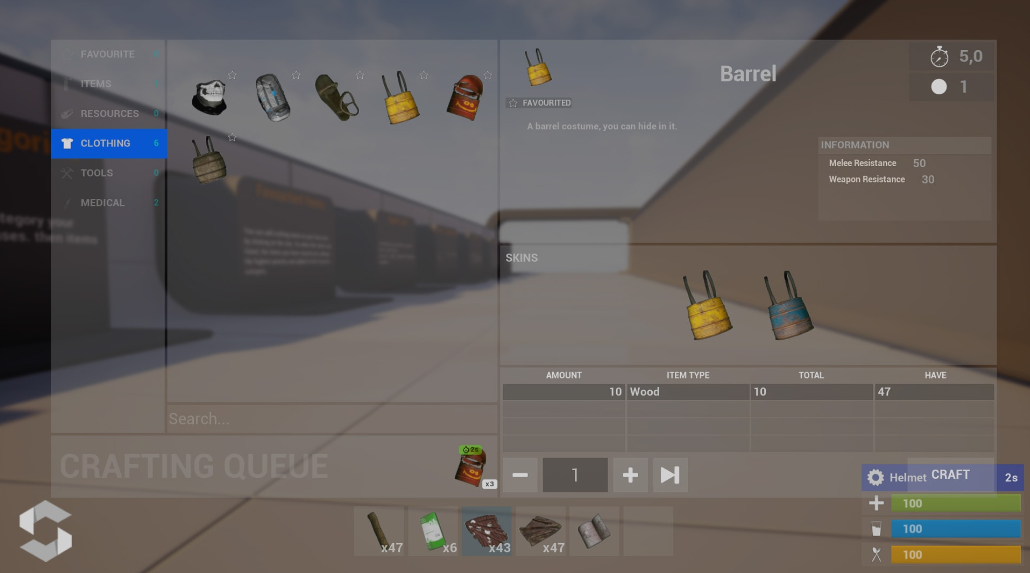 Survival Crafting System UE 4.25 - Ảnh 2