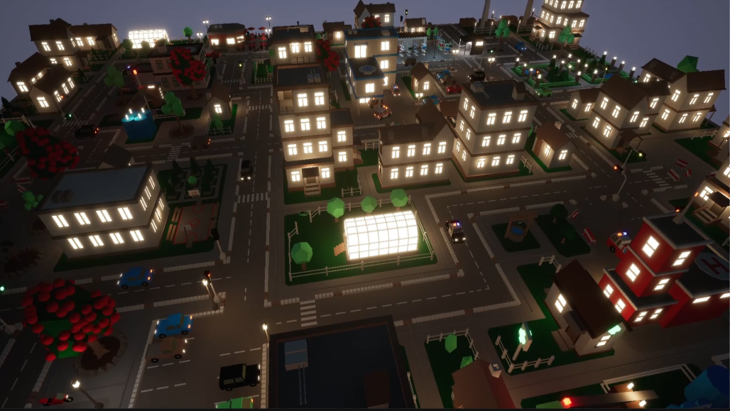 SV Low Poly City