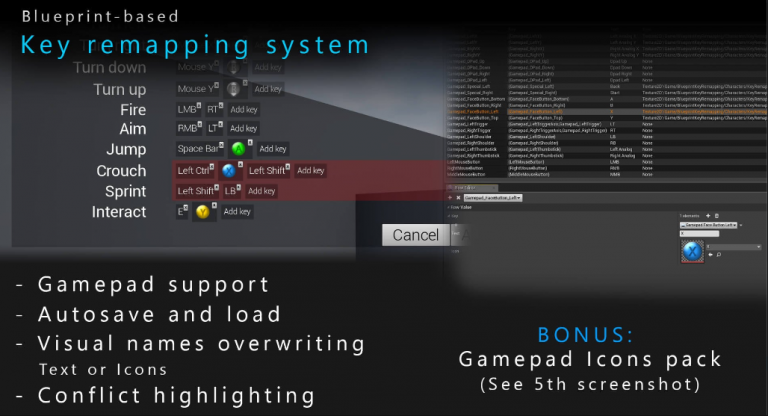 Blueprint Key Remapping System UE 4.1X - Ảnh 2