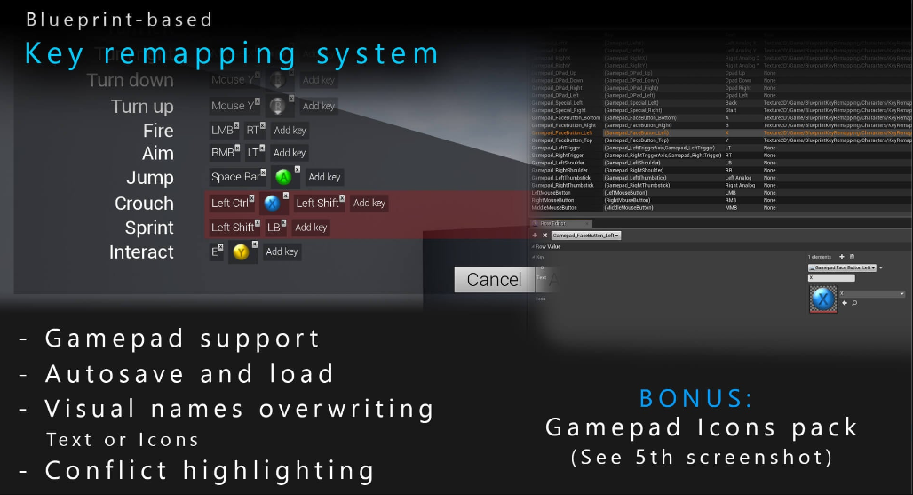 Blueprint Key Remapping System UE 4.1X - Ảnh 2