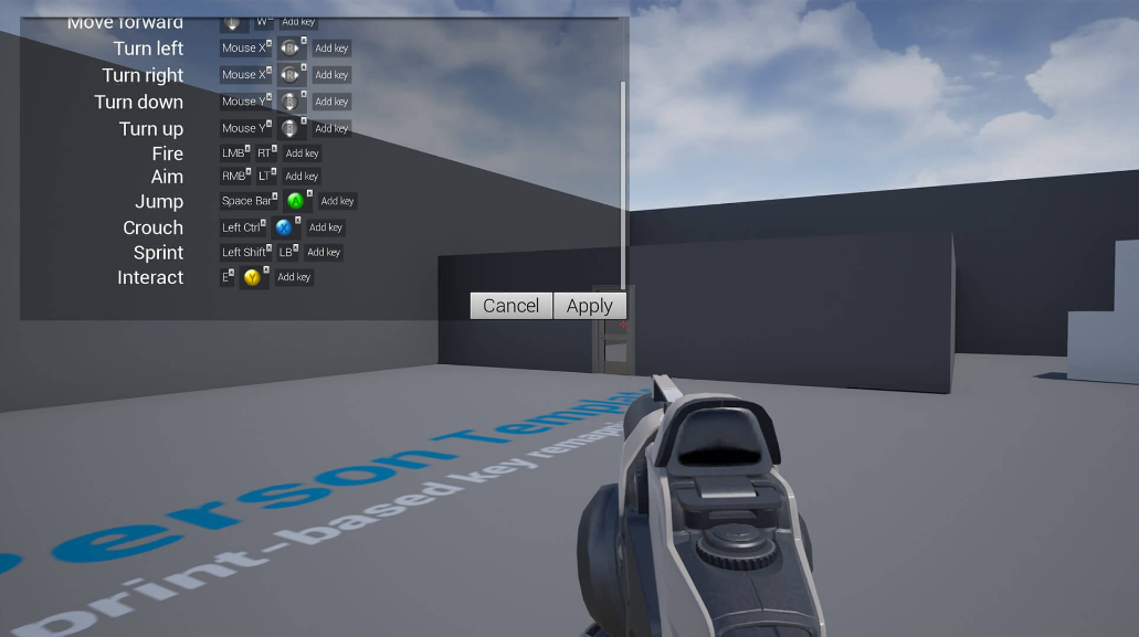 Blueprint Key Remapping System UE 4.1X