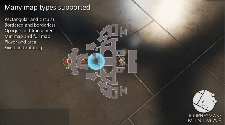 Journeyman's Minimap v1.2 UE 4.26+4.27+5.0