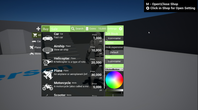 Easy Shop Module