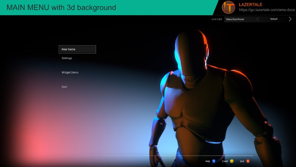 Advanced Menu System v2.0