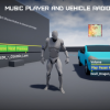 Music Player And Vehicle Radio
