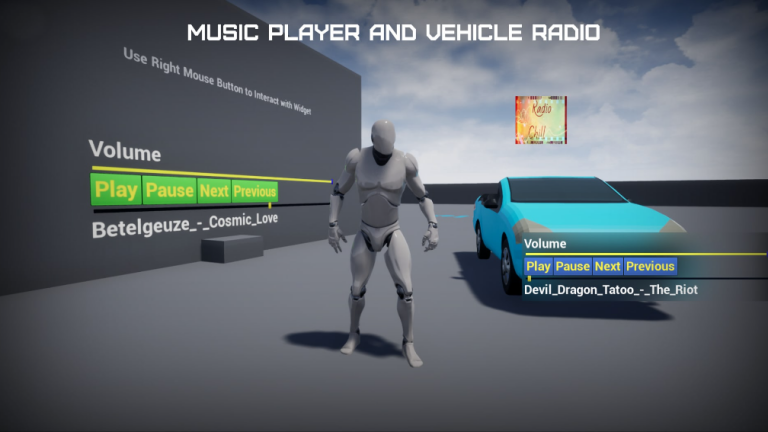 Music Player And Vehicle Radio