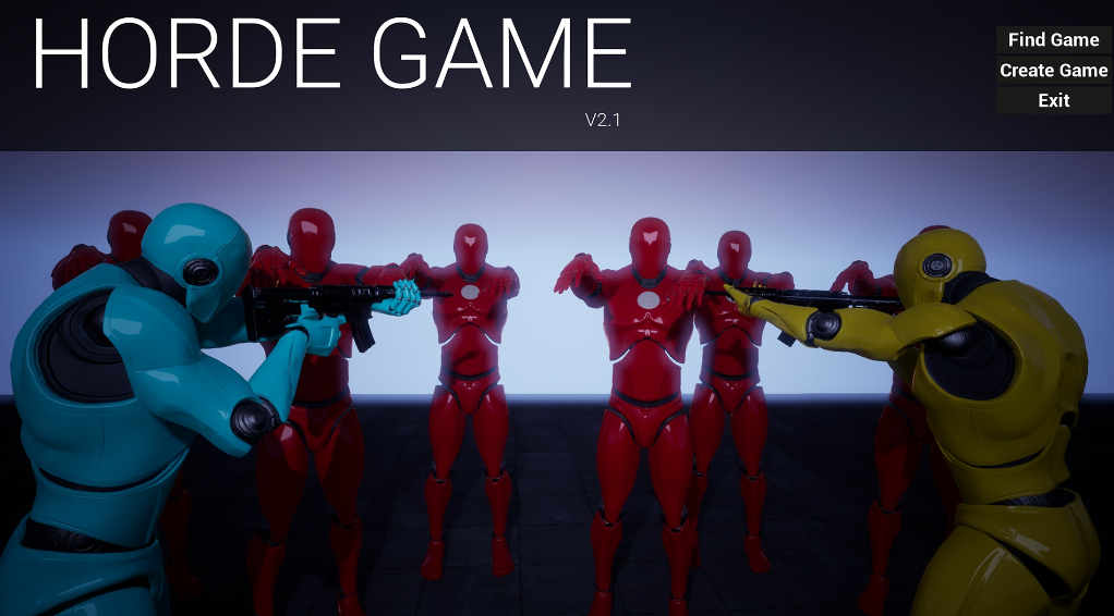 Horde Template v2 - Blueprint Version UE 4.26