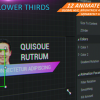 Angled Lower Thirds