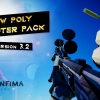 Low Poly Shooter Pack v3.2 UE5