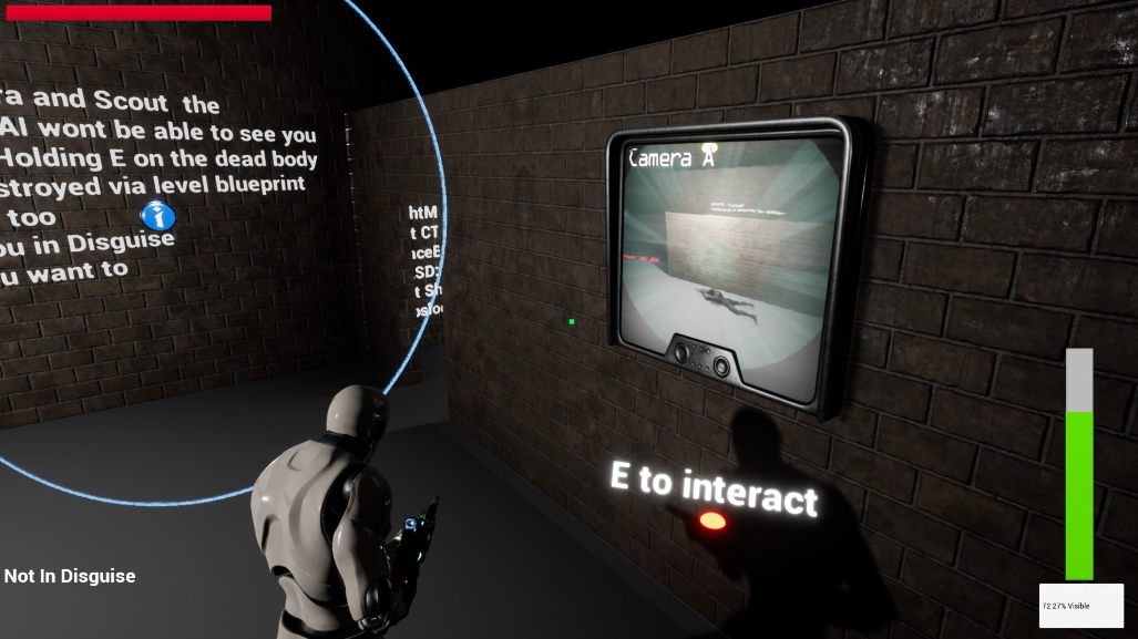 Stealth Action AI In Blueprints