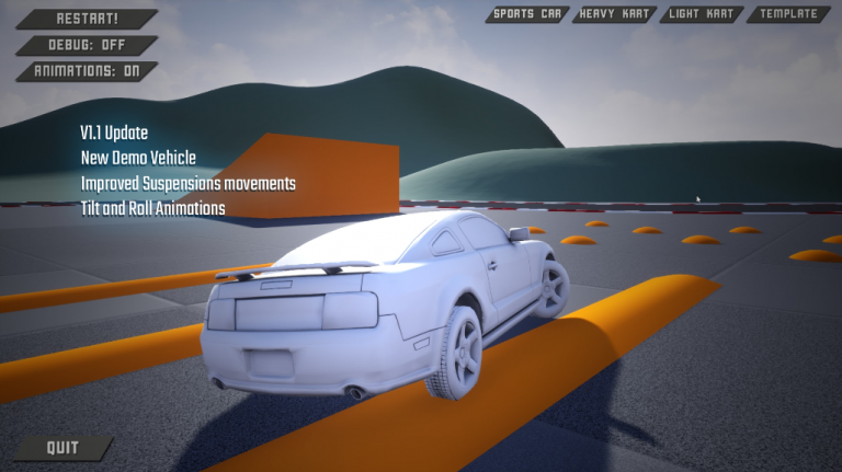 Arcade Vehicle System UE 4.25