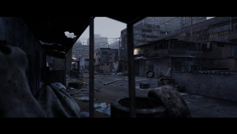 Future Slums Abandoned / Post-Apocalyptic District - Ảnh 2