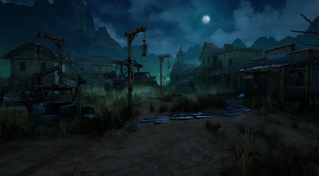 Wild West Ghost Town of Fogmourn
