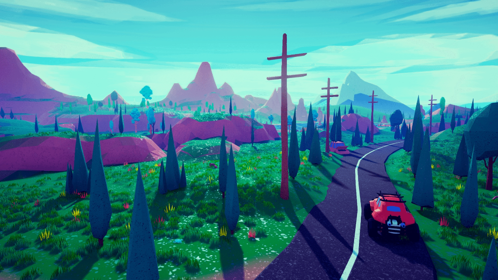 Low Poly Stylized Environment - Ảnh 2