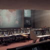 Space Launch Ground Control Command Center