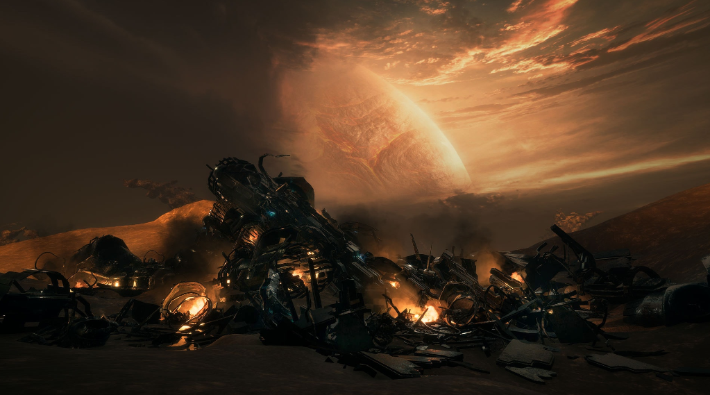 Crashed Starship Pack