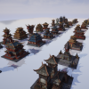 Ancient Chinese Architecture Style Temple