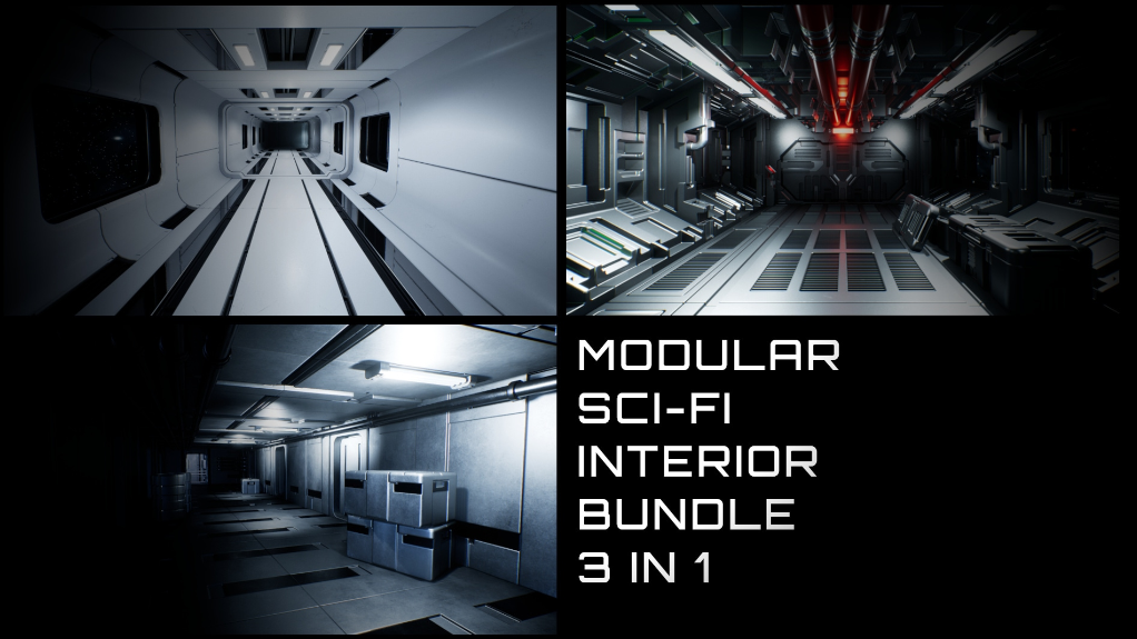 Modular Sci-Fi Interior Bundle