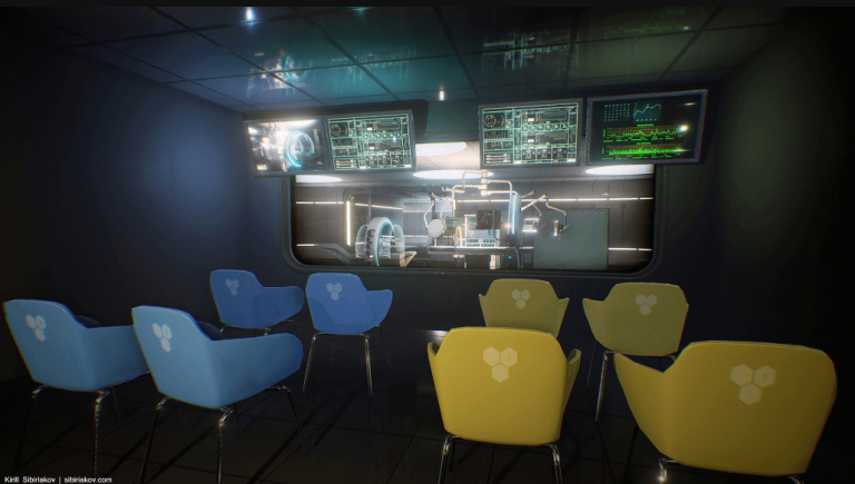 Modular Sci-Fi Hospital