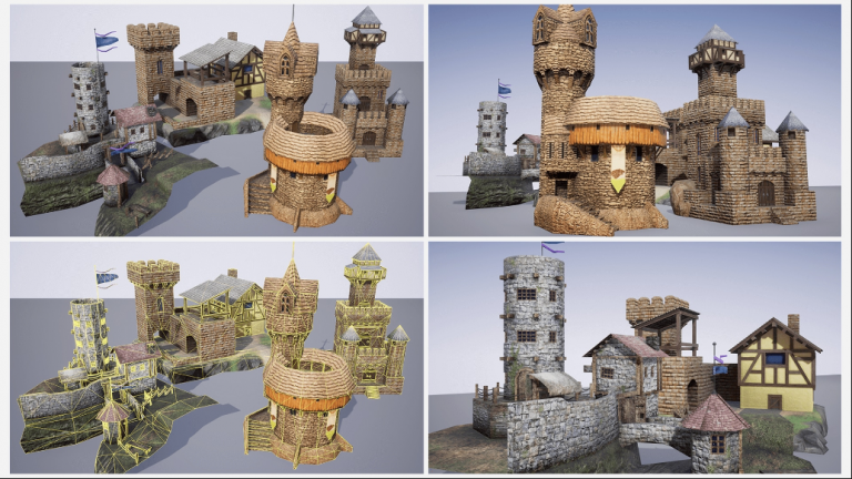 Medieval Fantasy Buildings - Ảnh 2