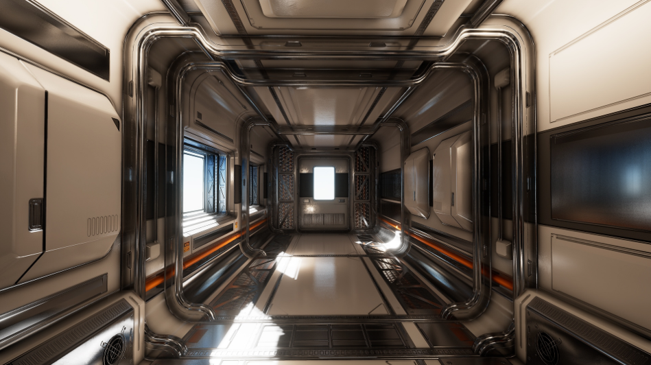 Sci-Fi Industrial Environment