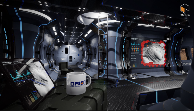 Modular Sci Fi Orion Mars Corridors