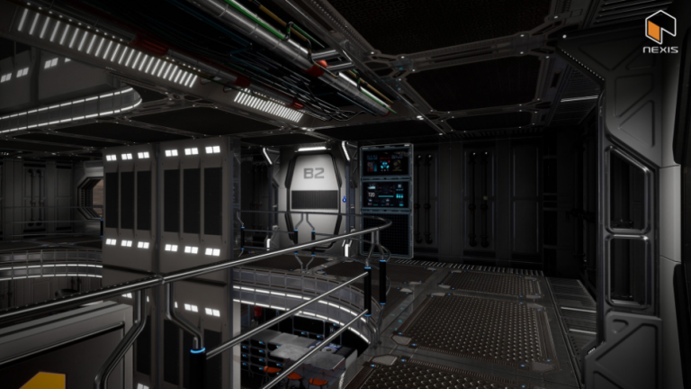 Sci Fi Orion Mars Living Quarters