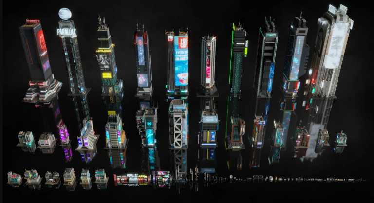 KitBash3D CyberPunk - Ảnh 2