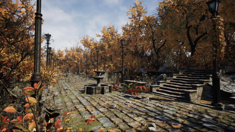 Autumn alley