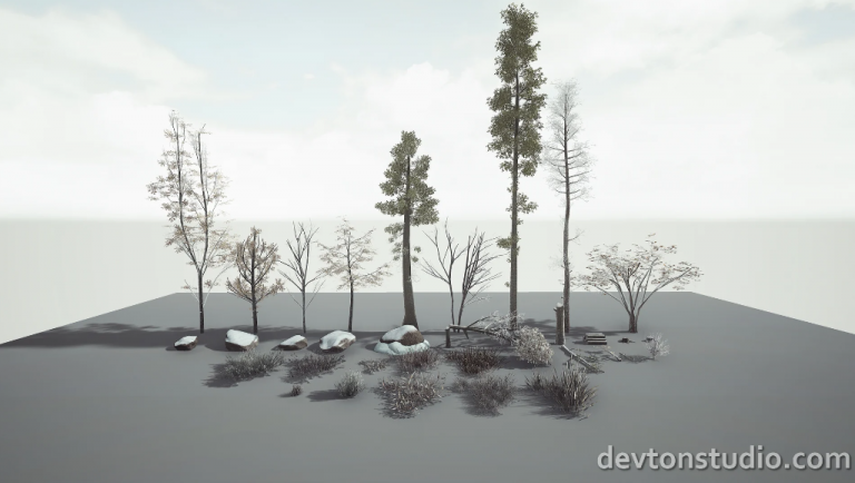 DevTon Winter Landscape - Ảnh 2