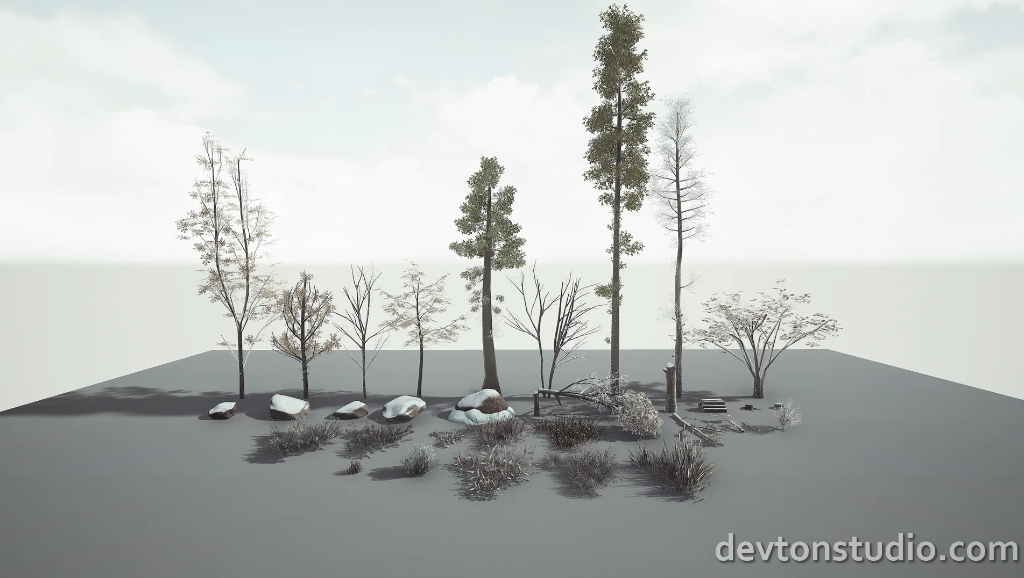DevTon Winter Landscape - Ảnh 2