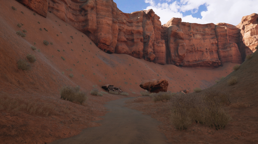 3D Scanned Canyon - Modular Cliffs + Rocks, Grass and more - Ảnh 2