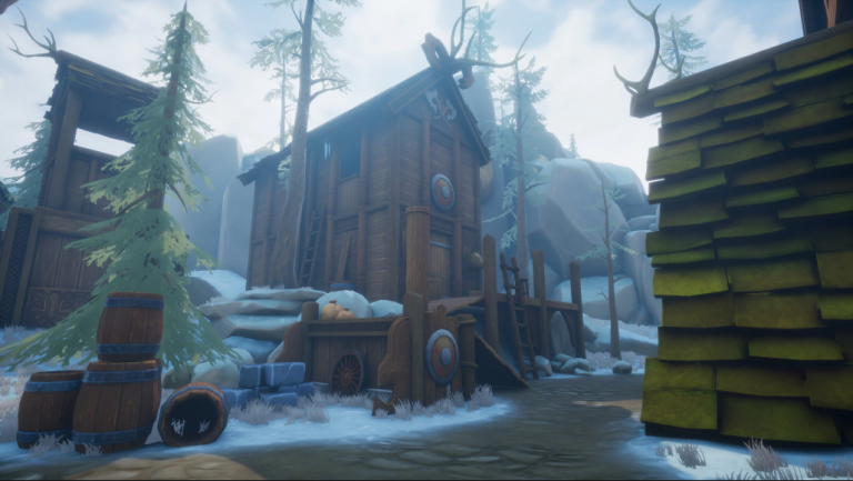 Stylized Viking Village - Ảnh 2