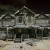 UE4 Abandoned wooden house modular V01 Basic package Updated 002 Low-poly