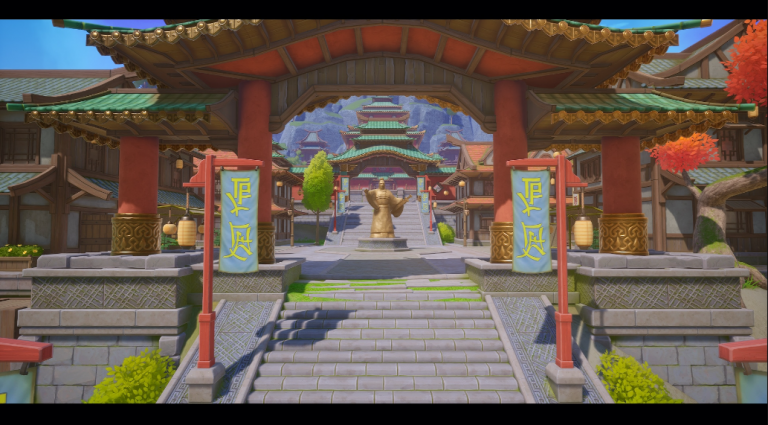 Stylized Asian Village - Ảnh 2