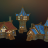 Stylized Human Buildings