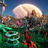 Alien Planet Fantasy Environment - Grassland Plants UE 4.26