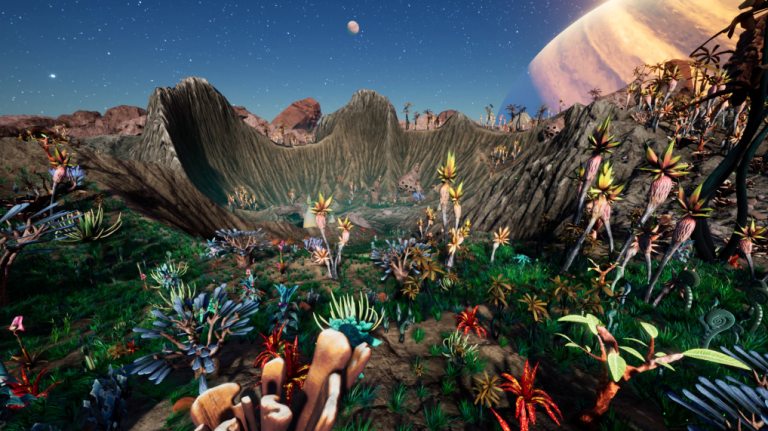 Alien Planet Fantasy Environment - Grassland Plants UE 4.26 - Ảnh 2