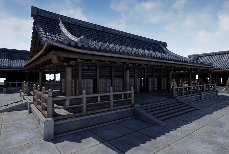 Asian Temple - UE4