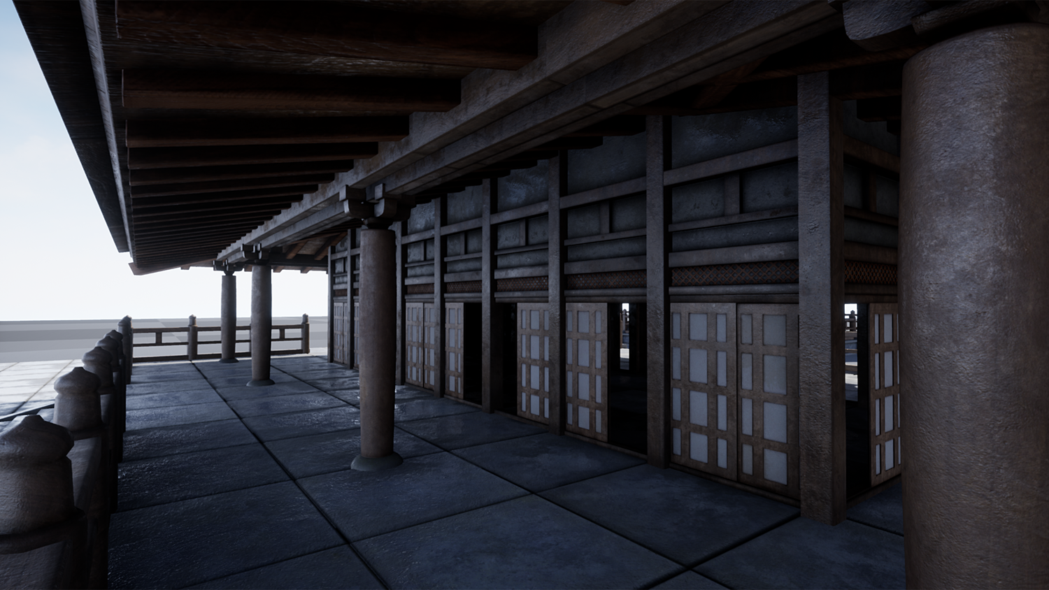 Asian Temple - UE4 - Ảnh 2