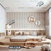 14.Om 2021 3Ds Max - Bedroom