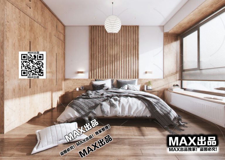 14.Om 2021 3Ds Max - Bedroom - Ảnh 4
